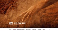 Desktop Screenshot of emfamille.com